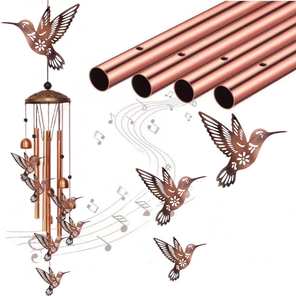 금속 비행 벌새