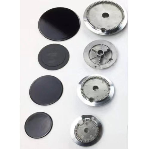 Mayorista acessorios de cocina de gas de estufas gruesas cubierta de hierro + conjunto de divisor de fuego de aluminio 2334 plástico image 4