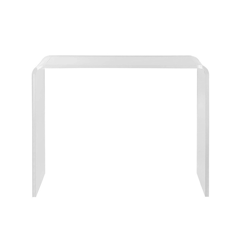 アクリル透明テーブルアクリル熱曲げu字型テーブル家庭用シンプル透明テーブルシンプル家庭用化粧テーブル|undefined