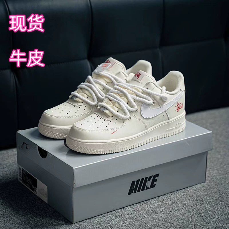 Обувь Putian из чистой натуральной воловьей кожи Air Force One, мужская обувь, женская обувь, осенне-зимняя мужская летняя женская летняя повседневная обувь на воздушной подушке