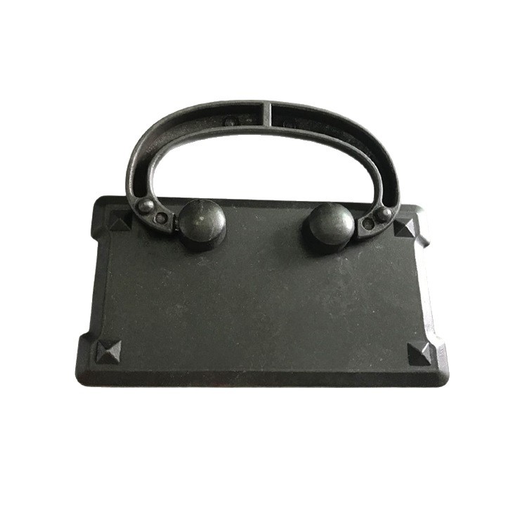 Manija cuadrada de aleación de zinc manija de cajón de hardware de muebles antiguos chinos manija de puerta de armario de gabinete clásico al por mayor