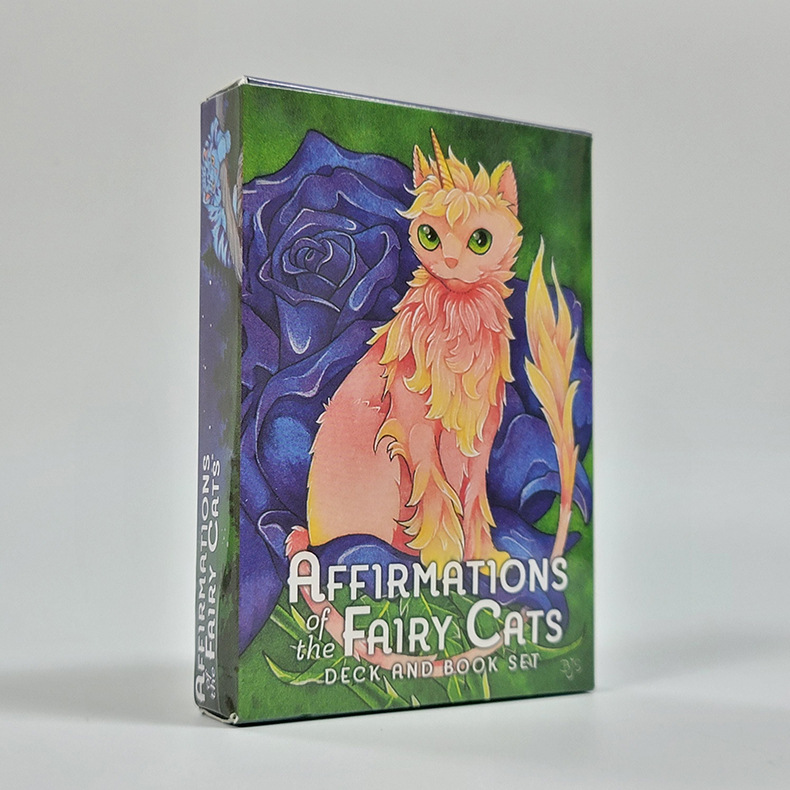 Fairy Cats Ermutigung Orakel Und Tarot Kartendeck_voghion.com