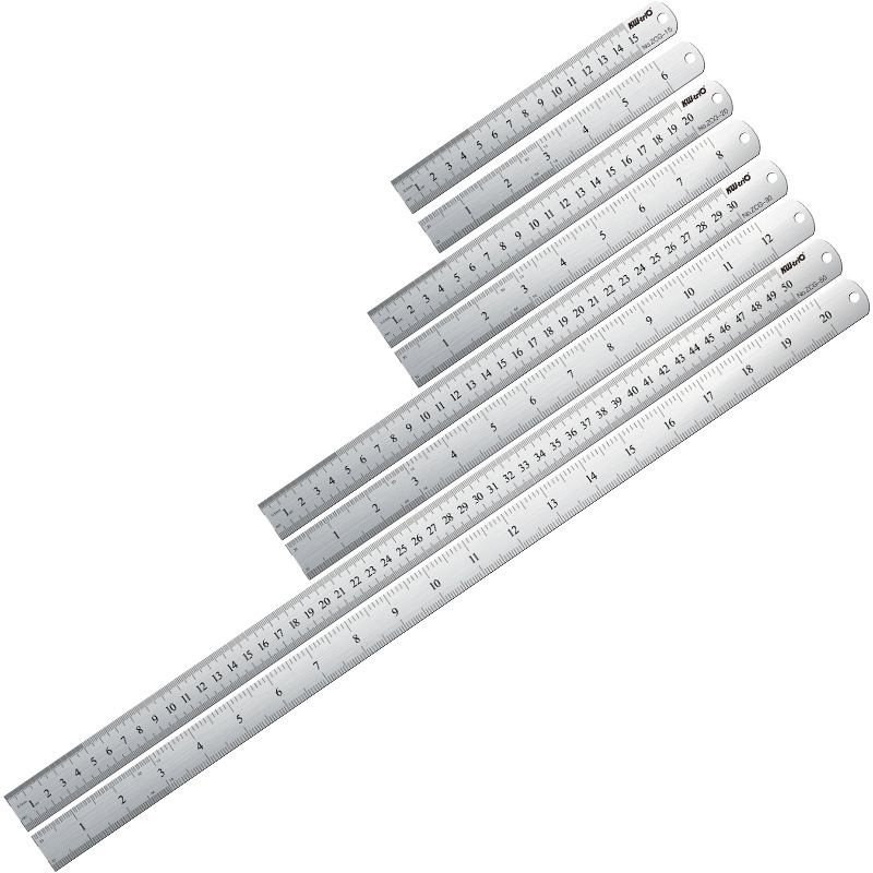 Kedeyu (KW-triO)15 20 30 50cm no óxido de metal de acero inoxidable regla Regla de hierro recto