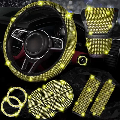 Steering wheel cover — Shift Cover - yellow-38cm