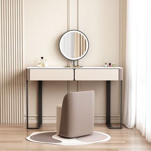 Slate Solid Wood Dressing Table and Drawer Cabinet Integrated Bedroom Bedside Cabinet Multi-Functional Dressing Table Storage Storage Cabinet
