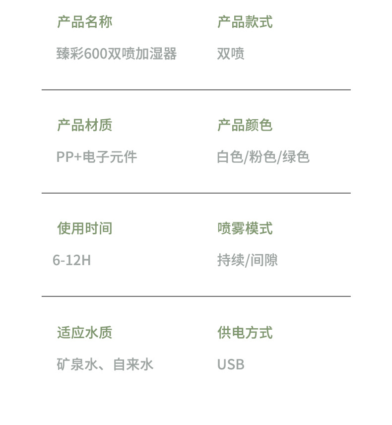 新款桌面加湿器 氛围夜灯香薰方形USB家用车载大雾迷你加湿器批发详情31