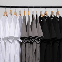 2025纯棉t恤230g新疆棉花重磅圆领T恤29色厚实不透纯白短袖基础款