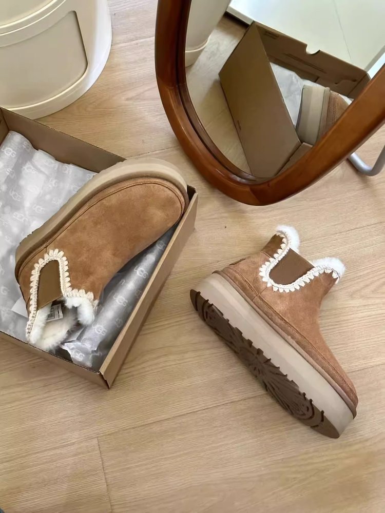 Stivali invernali da donna tutto in uno Stivali da neve Pan di Spagna Suole spesse Maggiore traspirabilità Scarpe casual_voghion.com