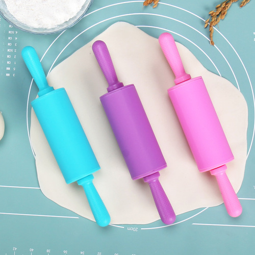 PP handle household silicone rolling pin flour stick rolling pin dumpling skin roller baking tool pressing pin