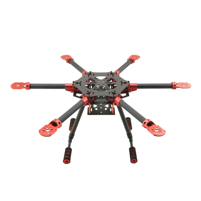 Популярная модель HF600 750 мм, шестиосная рама из углеродного волокна, небольшая складная подставка, складная рама для зонта вниз.