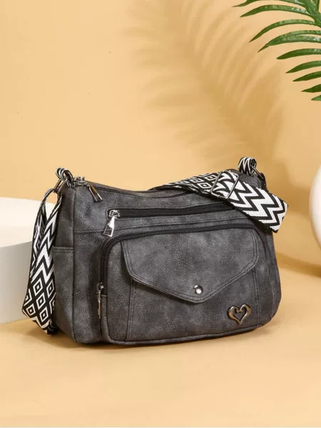 Soft Leather Texture Bag for Women 2025 New Flip Cover Versatile Simple Middle-Aged Mother Bag Large Capacity Single Shoulder Crossbody Bag