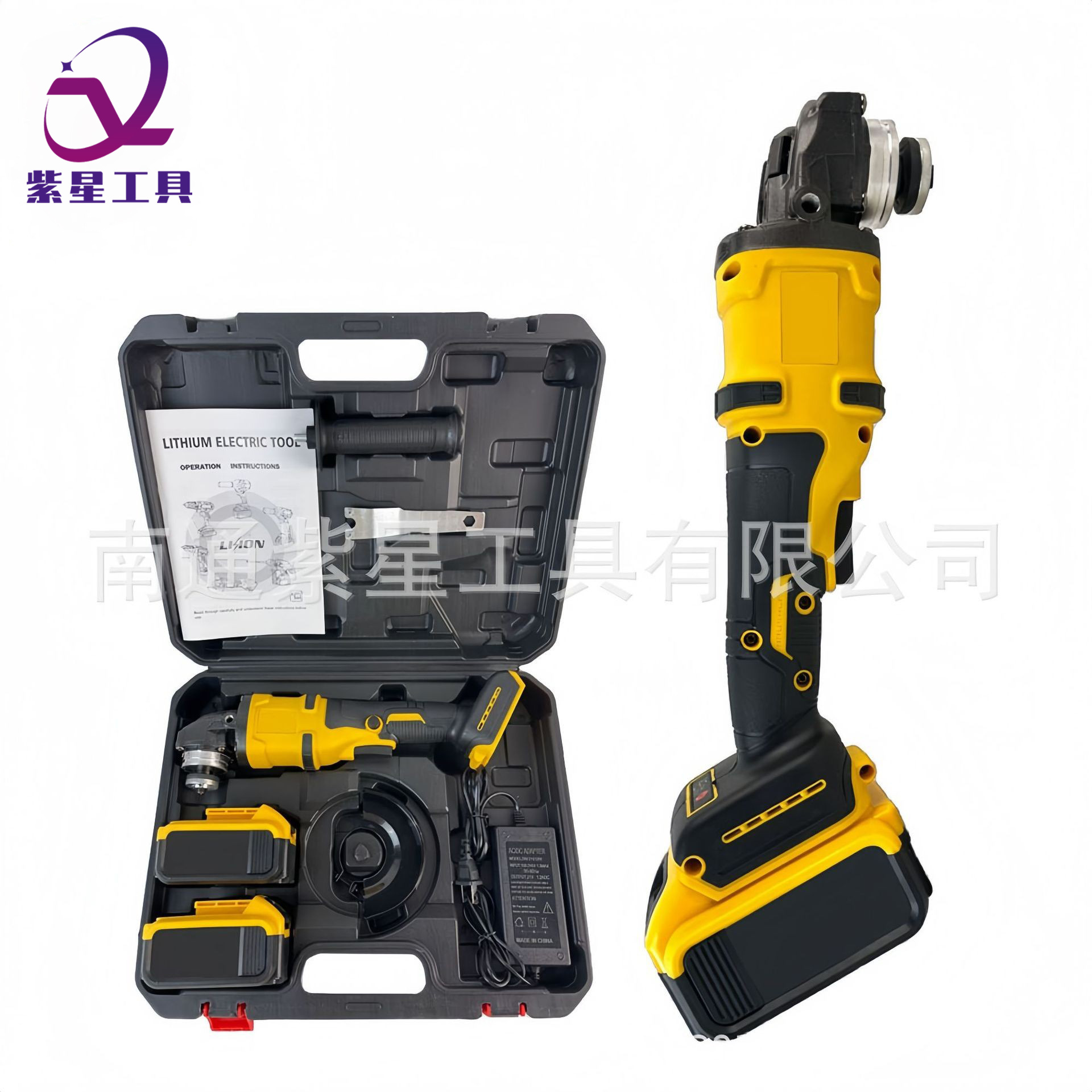 DW款无刷锂电角磨机充电式打磨抛光机家用小型切割磨光机厂家批发