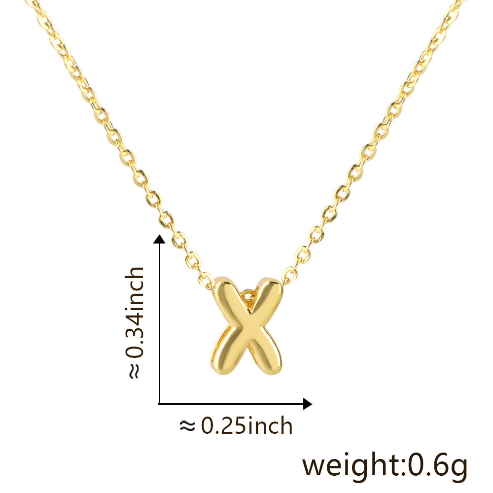 2g Weight Pendant Jewelry Making Type 5.5*8.4mm Jewelry Making Size DIY Jewelry Accessories Classification 1 Piece Quantity Copper Material Letter Pattern All Seasons Season Polished Finish Plating Design Simple Style, Classic Style Style 1 Piece 5.5*8.4mm Copper Letter Polished Pendant DIY Jewelry Accessories 26
