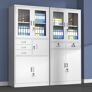 Office Metal Filing Cabinet, Home Storage Cabinet, Data Cabinet, Locker, Low Cabinet with Lock, Voucher Cabinet Factory