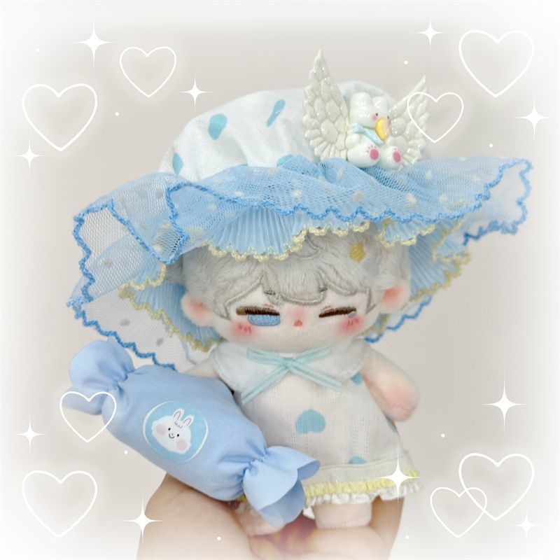 10cm娃衣新品“海盐啵啵糖”棉花娃娃衣服替换装原创可爱超萌现货|undefined