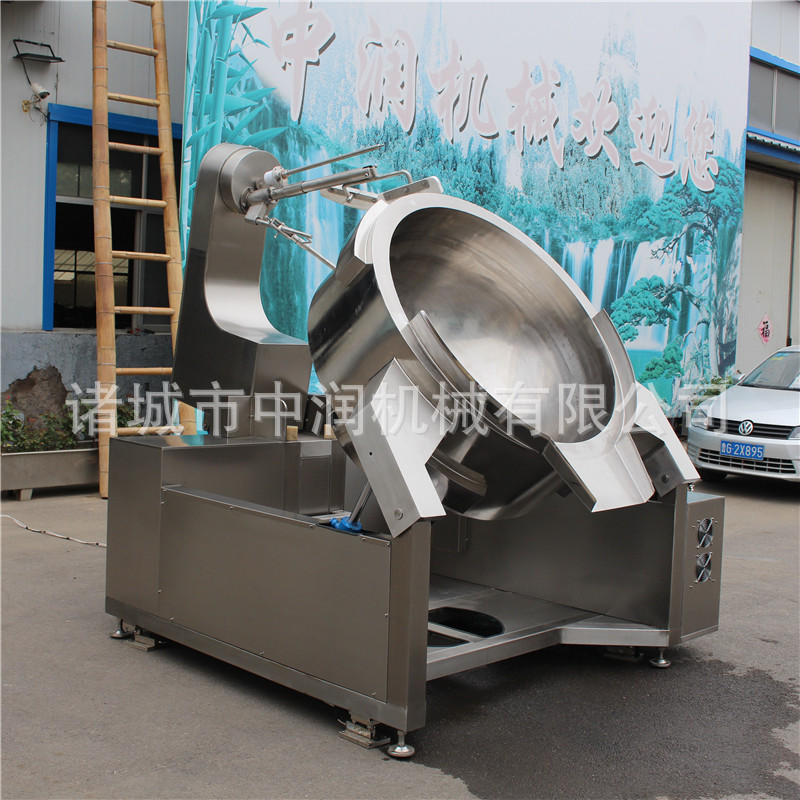 厨房配餐自动炒菜机 节约劳动力的炒菜机器