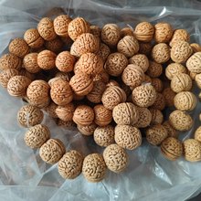 桃核手串桃核盘玩脑纹桃核手串把玩手串