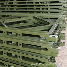 321型贝雷片 模块化钢桥构件 架设方便  江苏专业厂家生产加工