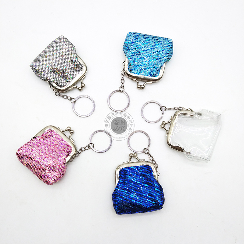 Ladies Change Coin Data Cable Cosmetic Storage Keychain Lillets Travel Bag Bags