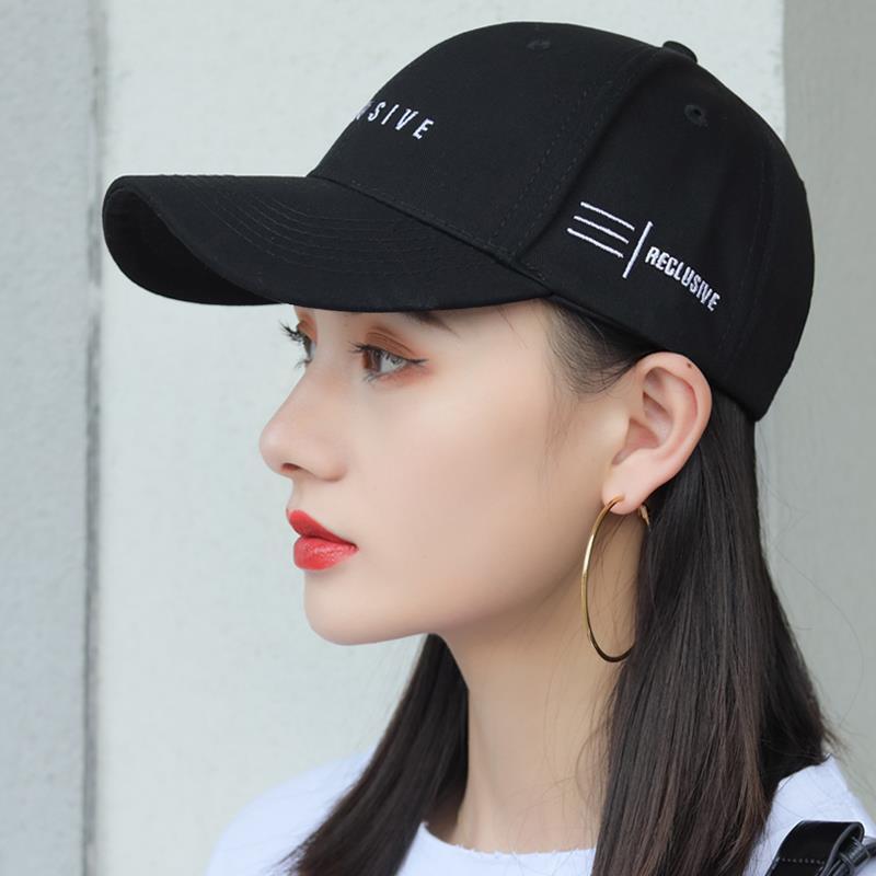 Korean Style Hat New Summer Net Celebrant Women's Fashion Sunshade Cap Shown Face Small All-match Embroidered Summer Baseball Cap