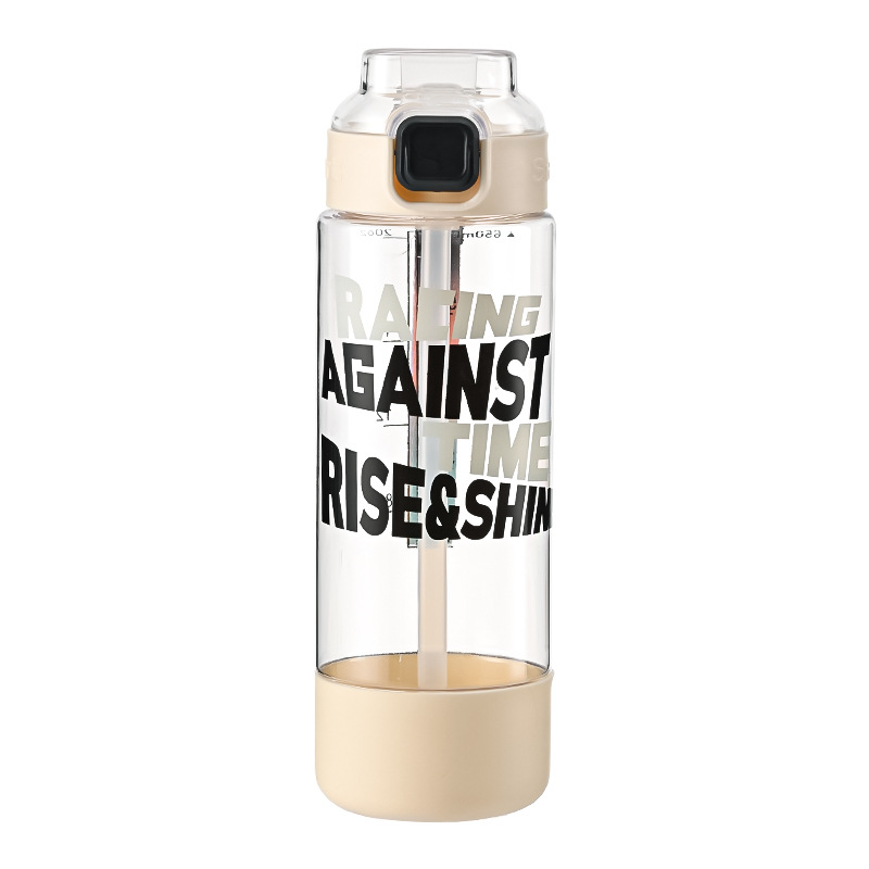 Seleccionar estrictamente tazas de paja de alto valor facial tazas de agua creativas niñas de alto valor facial tazas de agua de plástico portátiles de gran capacidad image 5