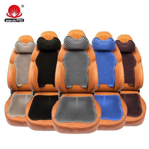 Car silicone seat cushion summer cool pad car seat cushion truck single piece ventilation cool pad home office butt pad
