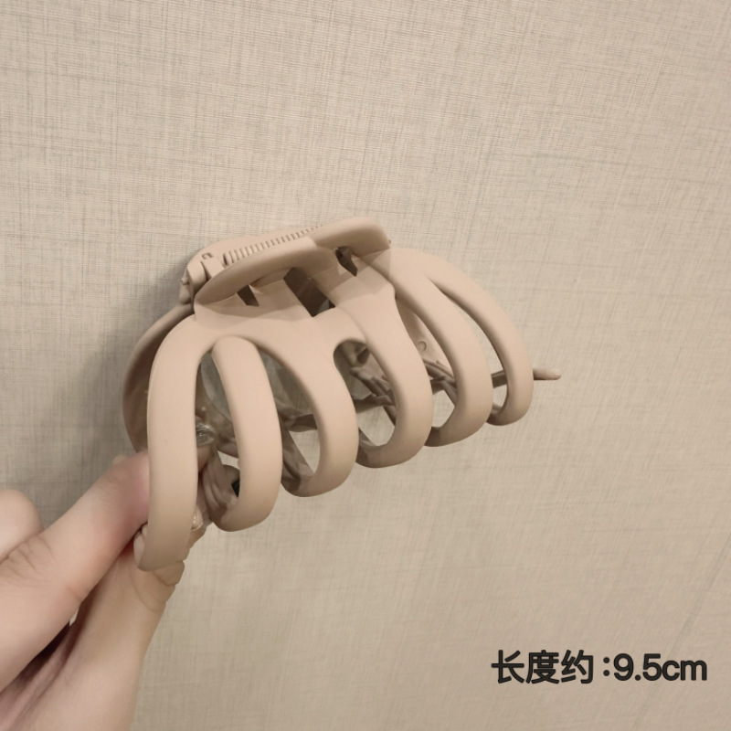 法式橡皮漆抓夹大号发量大多巴胺高级感发夹女两元店发饰头饰品|undefined