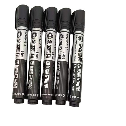 Gel ink pens with red, blue, and black ink, suitable for express logistics, bulk wholesale.