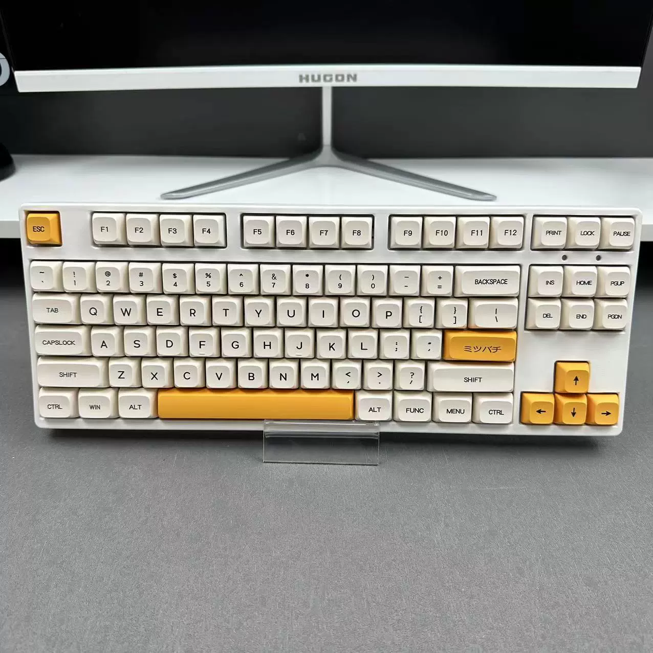 Кейкапы «медовое молоко» 140 клавиш XDA высокая PBT, горячее сияние, Huake Key Catter, набор для механической клавиатуры