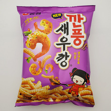 韓國 農心蝦條原味辣味組合裝蝦米條膨化鮮蝦條休閑膨化零食