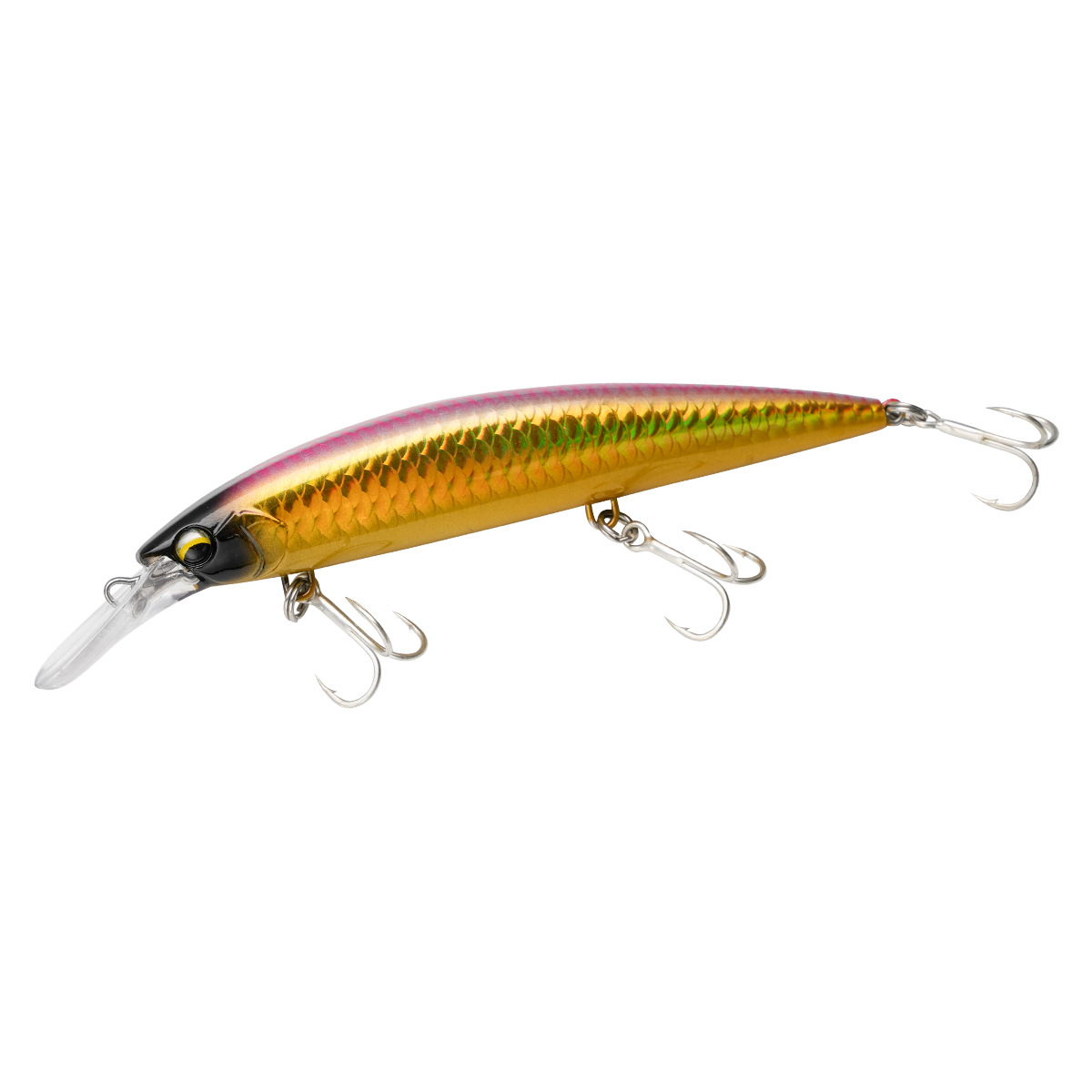 Pesca en el mar Big Minor 11cm38g barco sumergido pesca de proyección lejana láser tridimensional carretera sub-cebo sumergido en aguas profundas Minor transfronterizo