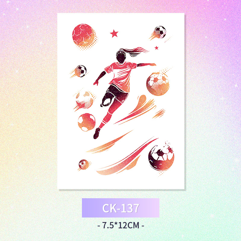 Glitter mariposa cara pegatinas tatuaje pegatinas hadas lavable impermeable de larga duración lindo unicornio ciervo Luna Estrella Planeta