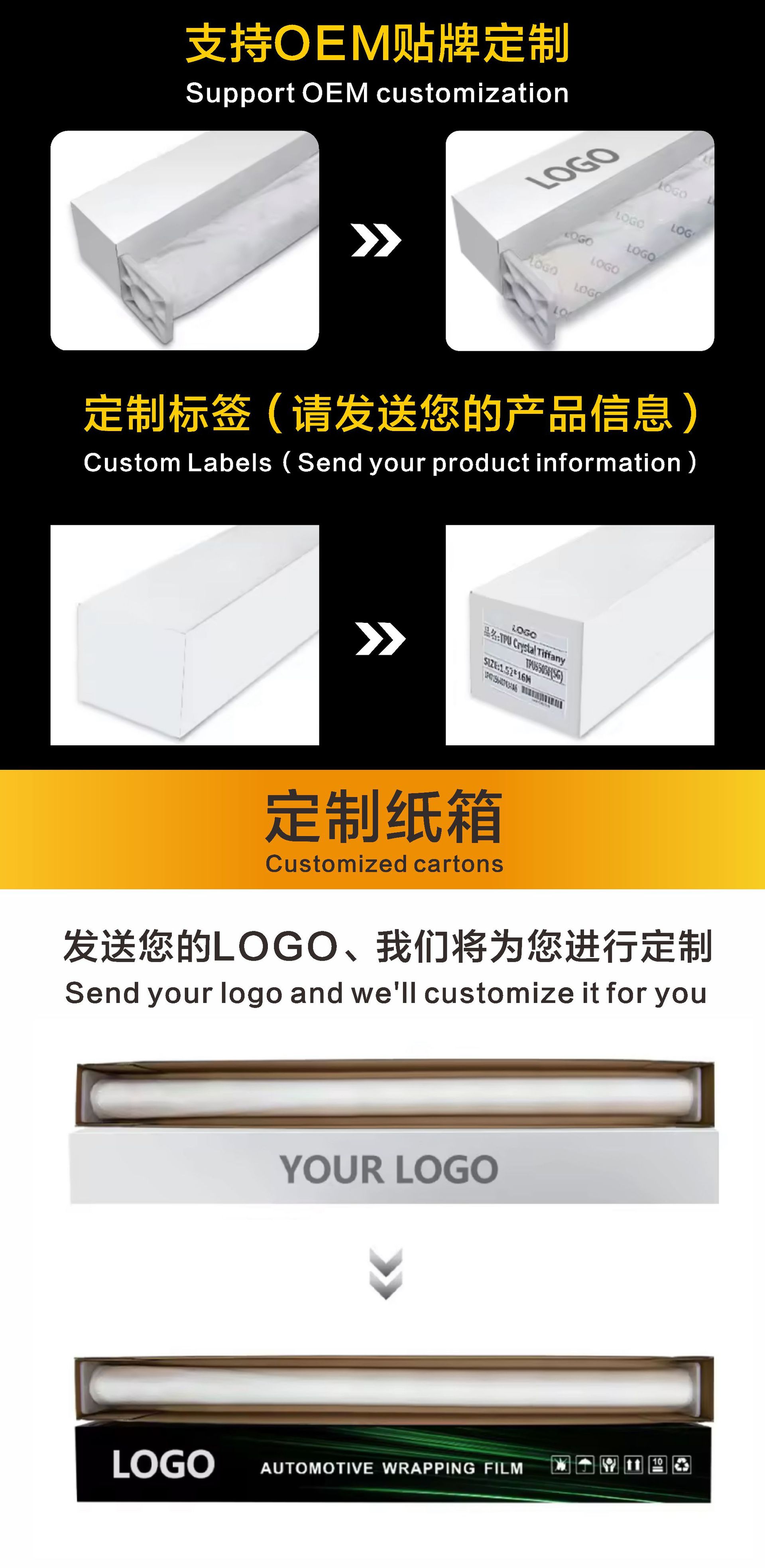 Cross-Border Export Tpu Invisible Car Film Ppf Automotive Transparent Film Self-Healing Hydrophobic Brightening Tpu Paint Protection Film