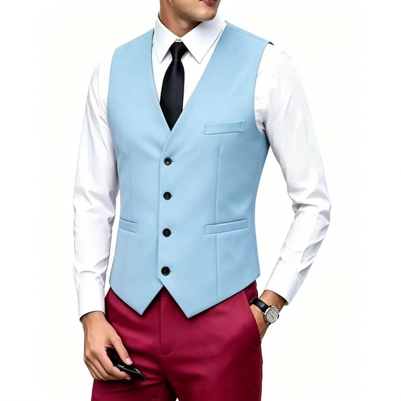 Amazon Men's Fashion V-Neck Casual Suit Vest, Men's Groom Wedding Inner Layer Waistcoat Vest Amazon Men's Fashion V-Neck Casual Suit Vest, Men's Groom Wedding Inner Layer Waistcoat Vest