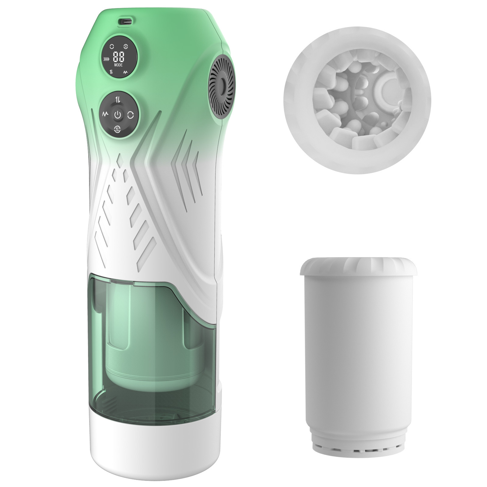 Toyscool Starry Sky Cabin Telescopic Rotating Vibration Airplane Cup Men's Masturbator Sex Toys_voghion.com