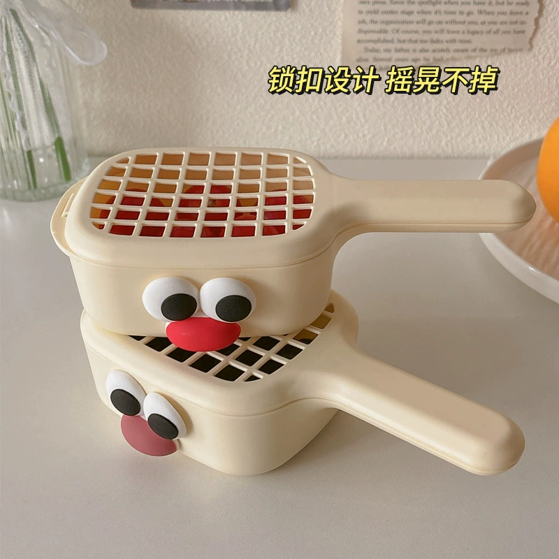 Японская мини-корзина для мытья фруктов новая домашняя кухня черника маленькая корзина для мытья помидоров с ручкой не мокрые руки