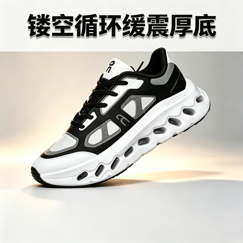 Angyunduo Hollow-Out Sneakers for Men and Women, Ultra-Light Shock-Absorbing Trendy Breathable Thick-Soled Sports Casual Running Shoes Angyunduo Hollow-Out Sneakers for Men and Women, Ultra-Light Shock-Absorbing Trendy Breathable Thick-Soled Sports Casual Running Shoes