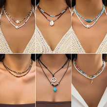 ŷ����羳�������������ɳ̲�ٴ��necklace��������Ů����Ʒ