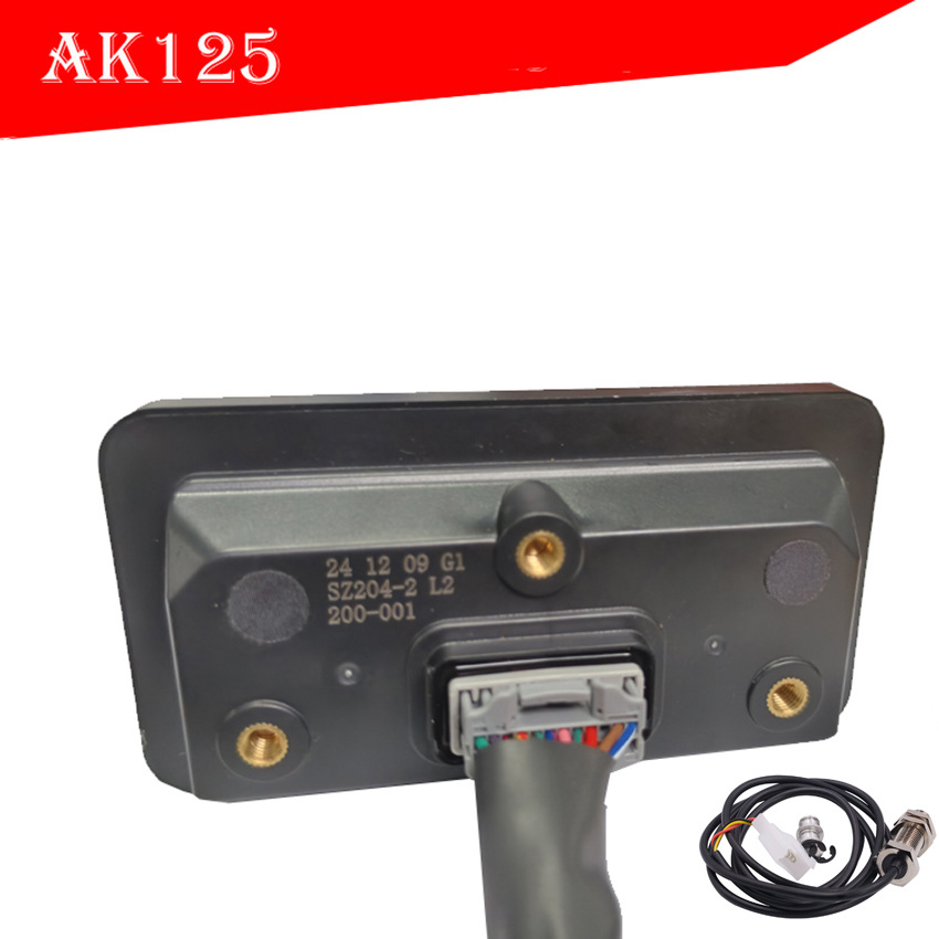 Ak125 Flat-Panel Motorcycle Digital Instrument Assembly Touch Control Automatic Brightness Adjustment Code Meter Assembly