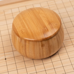竹罐围棋楠竹围棋罐围棋盒亲子互动围棋竹罐围棋五子棋收纳竹罐盒