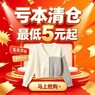 【超值福利 】春秋内搭外搭针织毛衣捡漏 清仓特价合集