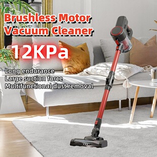 Cross-border wireless vacuum cleaner handheld large suction power brushless 100W dust removal mite suction drag machine
