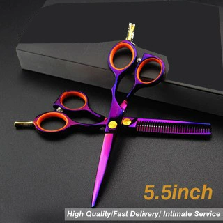 5,5 дюймов цвет утиное яйцо кольцо Парикмахерские ножницы парикмахерские ножницы плоские ножницы челка Зубы Ножницы