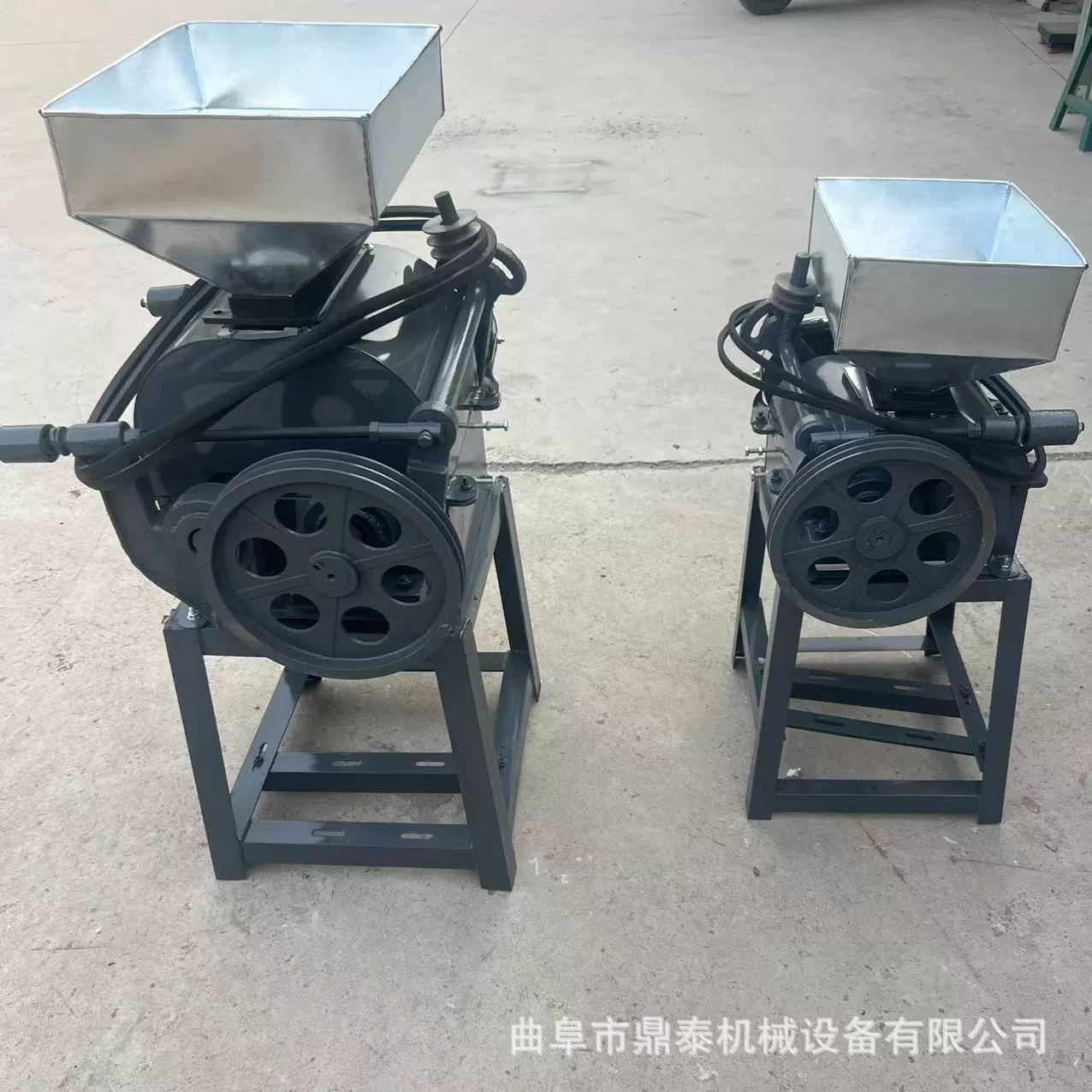 Дробилка для зерна Dingtai, маленькая дробилка для кукурузы и сои, роликовая дробилка для зерна