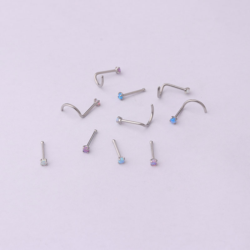 Ear Cartilage Rings & Studs Fashion Geometric 316 Stainless Steel display picture 3