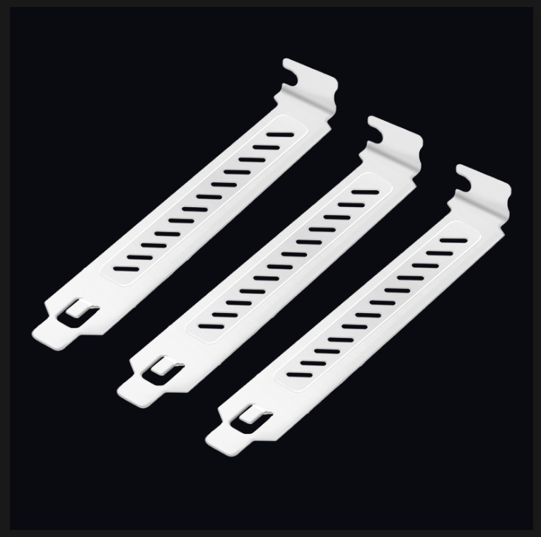 卸売デスクトップコンピュータ本体筐体pciビット放熱防塵フィルタリングバッフル抜きグラフィックカードブロック