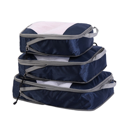 Amazon best-selling single-sided compression storage bag, travel three-piece storage bag, portable clothing compression organizer bag