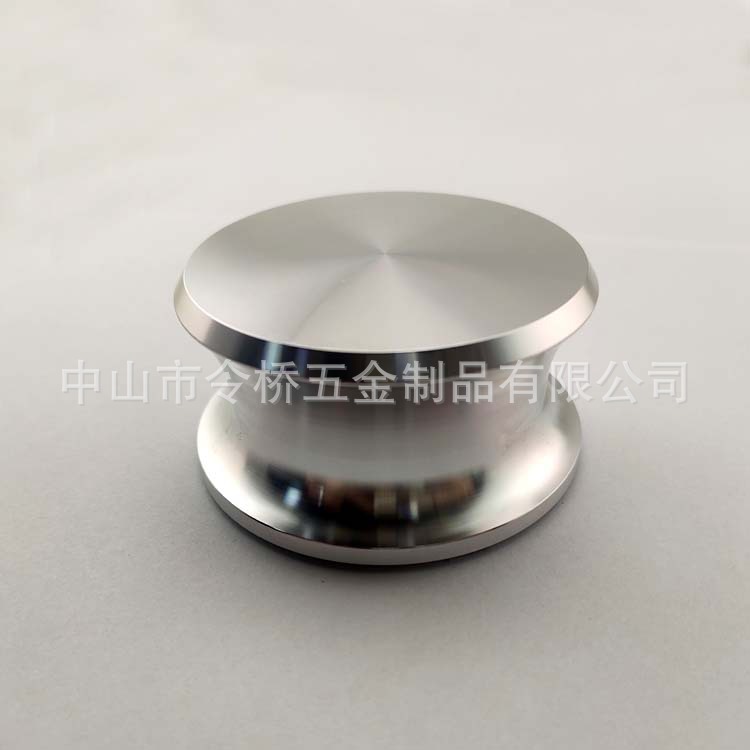 Aluminio choque presión ánodo oxidación brillante negro plata brillante disco de vinilo convertidor titular de la tarjeta fonógrafo presión ciudad aluminio contrapeso bloque