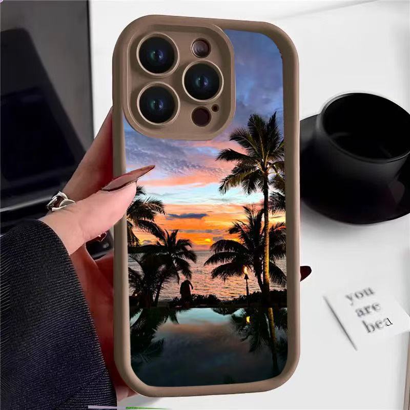 Coconut Cross-border iphone16pro funda para teléfono móvil Apple 15 comercio exterior 14 Europa y América 13promax nuevo 12x