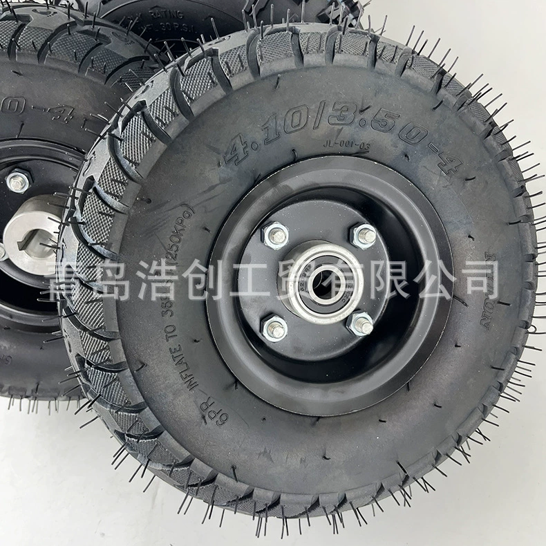 410/350-4 Алюминиевый сплав колесные диски с алюминиевыми высокими износостойкими шинами на открытом воздухе маленькие внедорожники специальные шины